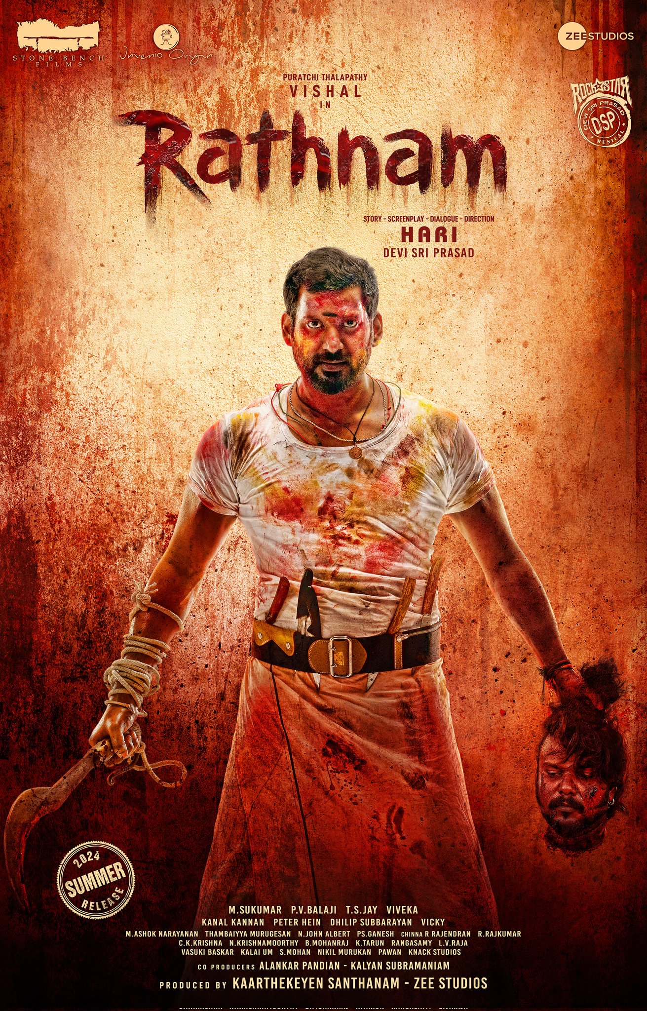 Rathnam (2024) Hindi Dubbed Full Movie Watch Online